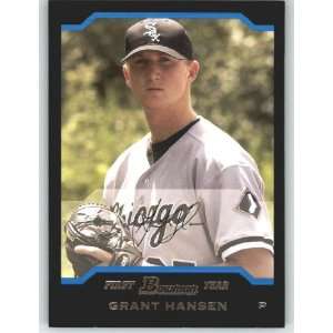  2004 Bowman Draft #89 Grant Hansen RC   Chicago White Sox 