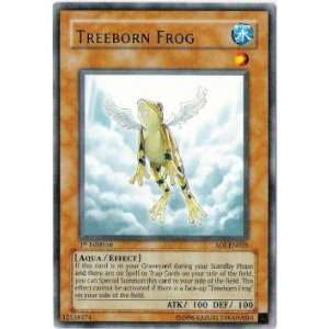  Yugioh Gx Treeborn Frog Soi en025 Rare Card Toys & Games