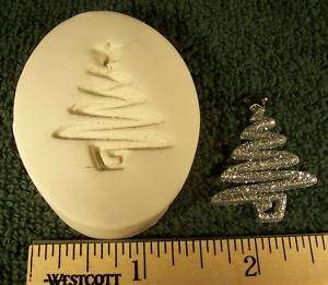 Christmas Tree #2   Polymer Clay Push Mold  