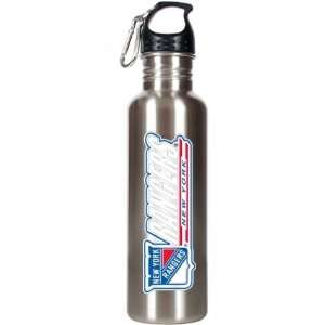  New York Rangers 26oz Stainless Steel Water Bottle (Silver 