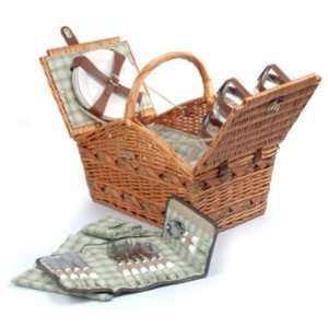 Willow Picnic Basket for 4