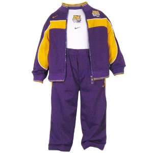    Nike LSU Tigers Infant 3 Piece Warm up Suit