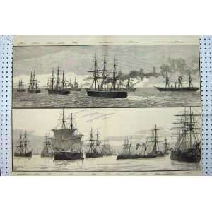  1882 War Egypt British Ships Alexandra Agincourt Hecla 