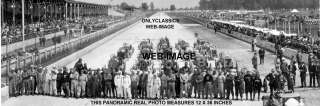 1912 INDY 500 LINE UP 12X36 PANORAMIC PHOTO AUTO RACING  