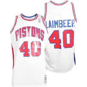  Bill Laimbeer Mitchell & Ness Authentic 1988 1989 Home 