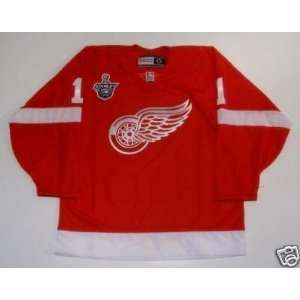 Dan Cleary Detroit Red Wings Jersey 2008 Cup Patch   XX Large  