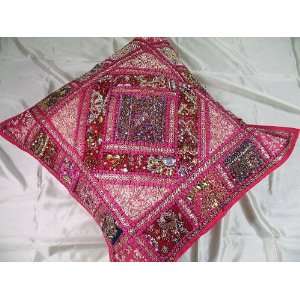  Hot Pink India Home Bedroom Decor Floor Pillow Cushion 