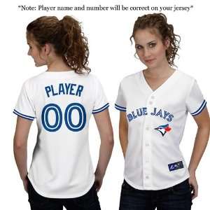  Jose Bautista #19 Toronto Blue Jays Womens Home Replica 