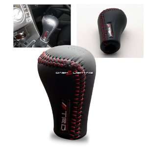   Leather Shift Knob With Red Stitch for Toyota/Lexus/Scion Automotive