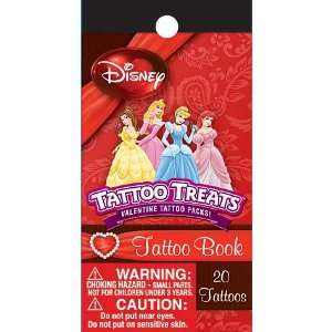  Disney Princess Tattoo Book 20ct Toys & Games