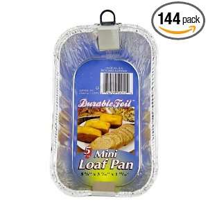   Foil D50050 6 Aluminum Mini Loaf Pan (12 Pack)