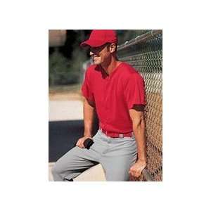   Adult Mesh Button Front Baseball Shirt (2X Large)