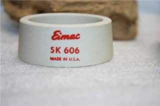 EIMAC SK 606 SK606 CERAMIC CHIMNEY 4CX450B  