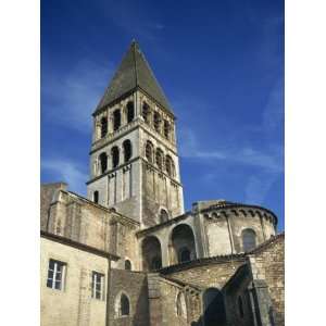  Abbaye St. Philibert, Tournus, Bourgogne, France, Europe 