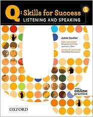 Skills for Success 1 Listening & Speaking Student Book with Student 