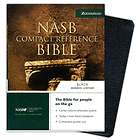 NASB Compact Reference BIBLE Burgundy Bonded Leather NEW in Box 