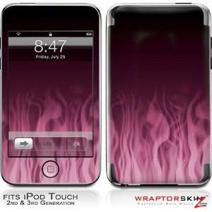   Touch 2G & 3G Skin and Screen Protector Kit   Fire Pink  Players