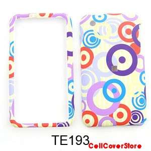 Hard Phone Case Cover For Apple Iphone 3G 3 G Colorful Circles on 