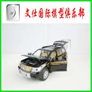 32 China Toyota Land Cruiser LC200 SUV(Black)Diecast pull back car 