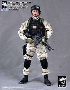Dam Toy US Army Delta Force Team Leader TASK Force Ranger 1993 