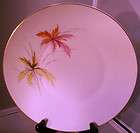 Towne Fine China TROPIC ISLE 10 5/8 FLORAL Dinner Plate/s w/ GOLD 