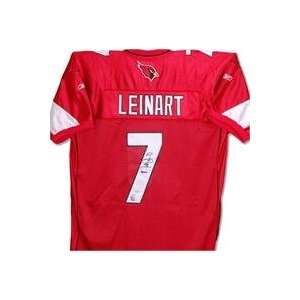  Matt Leinart autographed Football Jersey (Arizona 