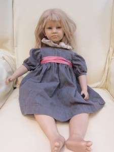 Annette Himstedt Barefoot Children 1986 ELLEN 26 doll, original dress 