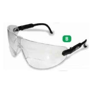 AOSafety® Lexa® Medium Safety Glasses With Black Frame And DX Anti 