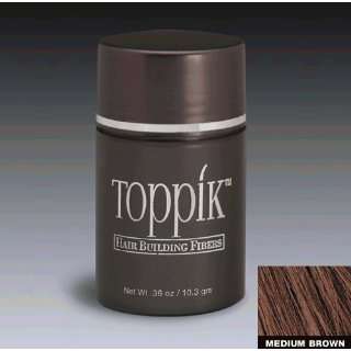  Toppik Hair Building Fibers 10.3G   Medium Brown Health 