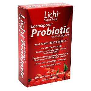  Lichi Super Fruit LactoSpore Probiotic with Lychee Fruit 