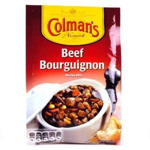 Colmans Beef Bourguignon Sachet 40g  Grocery & Gourmet 