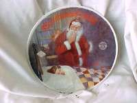 Rockwell collectible Christmas plate 1986  