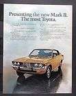   Mark II 2 Door Hardtop Motor Car magazine Ad sports Automobile w1364
