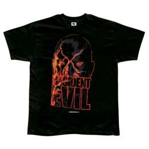 Resident Evil   Zombie Red Eyes T Shirt   X Large  