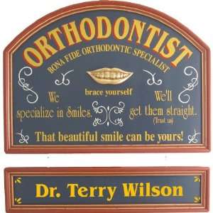  Orthodontists Personalized Pub Sign Patio, Lawn & Garden