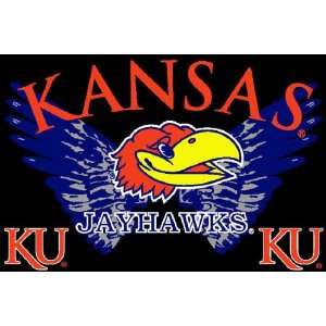  Kansas Jayhawks 3 x 5 Area Rug