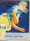 1964 2A Palacios vs Marlin Texas State Finals Program