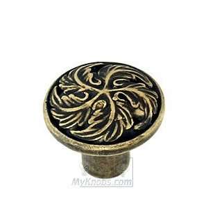  Copia bronze   murano 1 1/4 knob in antique bronze