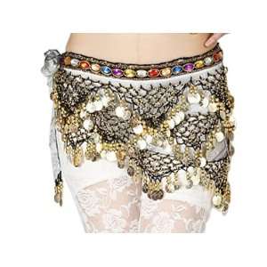  Beautiful Shining Multi Color Sequins Coin Belly Dance Hip 