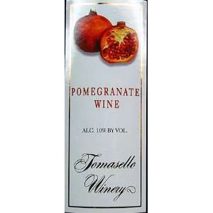  2010 Tomasello Pomegranate 750ml 750 ml Grocery & Gourmet 