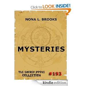 Mysteries (The Sacred Books) Nona Lovell Brooks  Kindle 