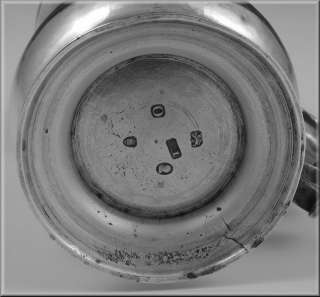 Great George III 18th Century English Silver Mug / Cann  