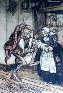 Grimms Fairy Tales Arthur Rackham 1909 1st Ed Rare  