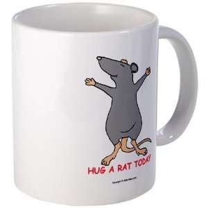  Hug A Rat Today Cute Mug by 