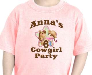    Personalized Birthday Kids T Shirt Party Favor Equine Shirt  