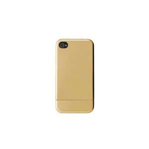  Incase iPhone 4   Chrome Slider Case Gold Cell Phones 