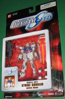 Seed Strike Gundam Active Mode Figure MOC Bandai 2004  