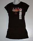 Girls Top and Skort Size X Small 4/5 ~~Chocolate Brown~~So cute~~