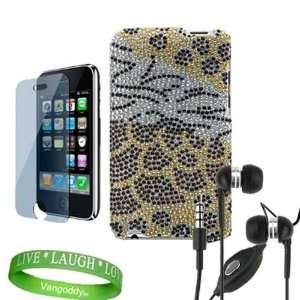   Earphones for iTouch 3 with mic+ Custom fit Screen Protector