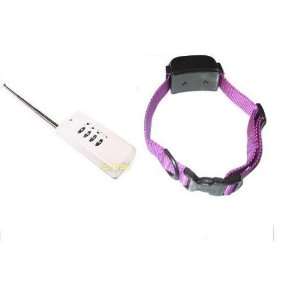 New 150 YARDS Electronic Remote Dog Bark Training Collar Purple 